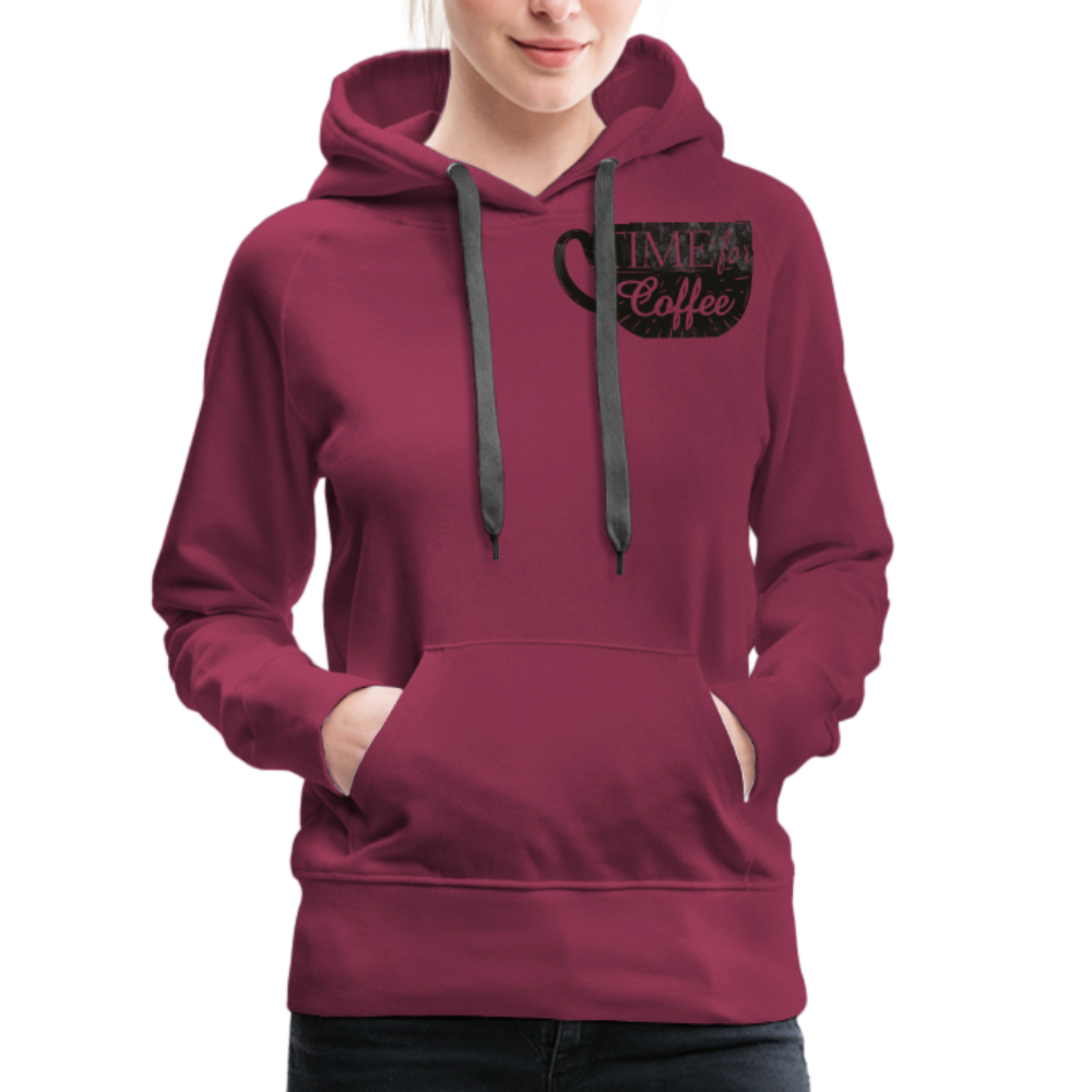 Women’s Premium Hoodie - burgundy