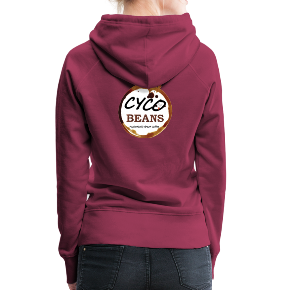 Women’s Premium Hoodie - burgundy