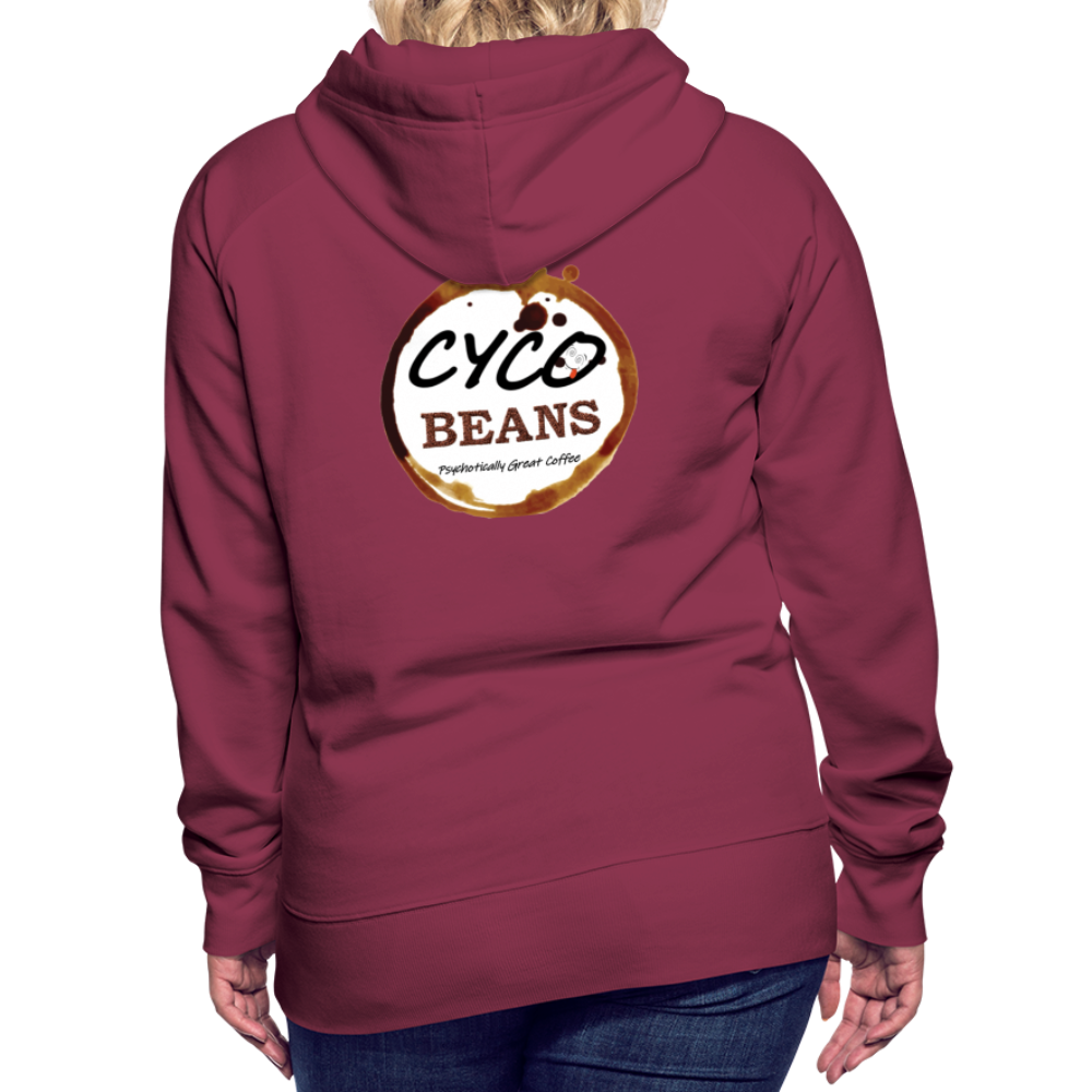 Women’s Premium Hoodie - burgundy