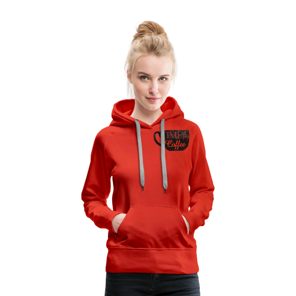 Women’s Premium Hoodie - red