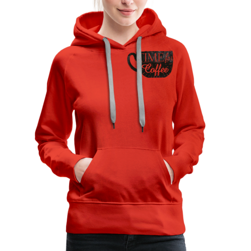 Women’s Premium Hoodie - red