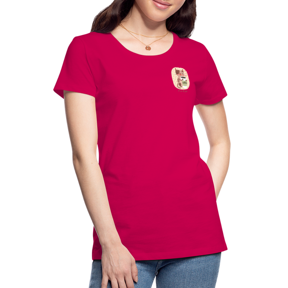Women’s Premium T-Shirt - dark pink