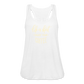 Women's Flowy Tank Top by Bella - white