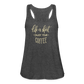 Women's Flowy Tank Top by Bella - deep heather