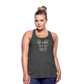 Women's Flowy Tank Top by Bella - deep heather