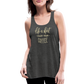 Women's Flowy Tank Top by Bella - deep heather