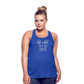 Women's Flowy Tank Top by Bella - royal blue