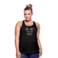 Women's Flowy Tank Top by Bella - black