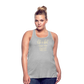 Women's Flowy Tank Top by Bella - heather gray