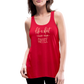 Women's Flowy Tank Top by Bella - red