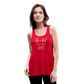 Women's Flowy Tank Top by Bella - red