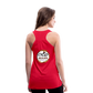 Women's Flowy Tank Top by Bella - red