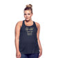 Women's Flowy Tank Top by Bella - navy