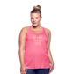Women's Flowy Tank Top by Bella - neon pink
