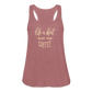 Women's Flowy Tank Top by Bella - mauve