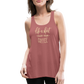 Women's Flowy Tank Top by Bella - mauve