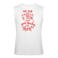 Men’s Performance Sleeveless Shirt - white