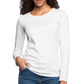 Women's Premium Long Sleeve T-Shirt - white