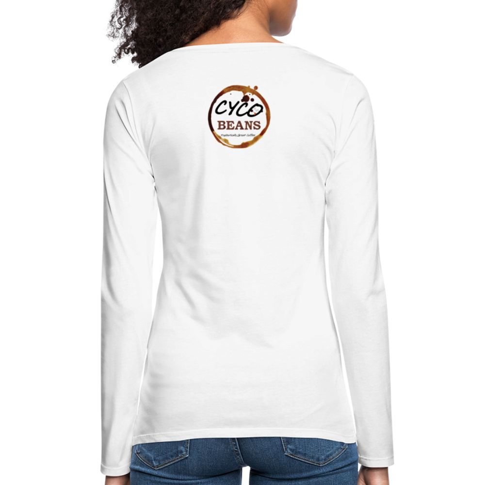 Women's Premium Long Sleeve T-Shirt - white