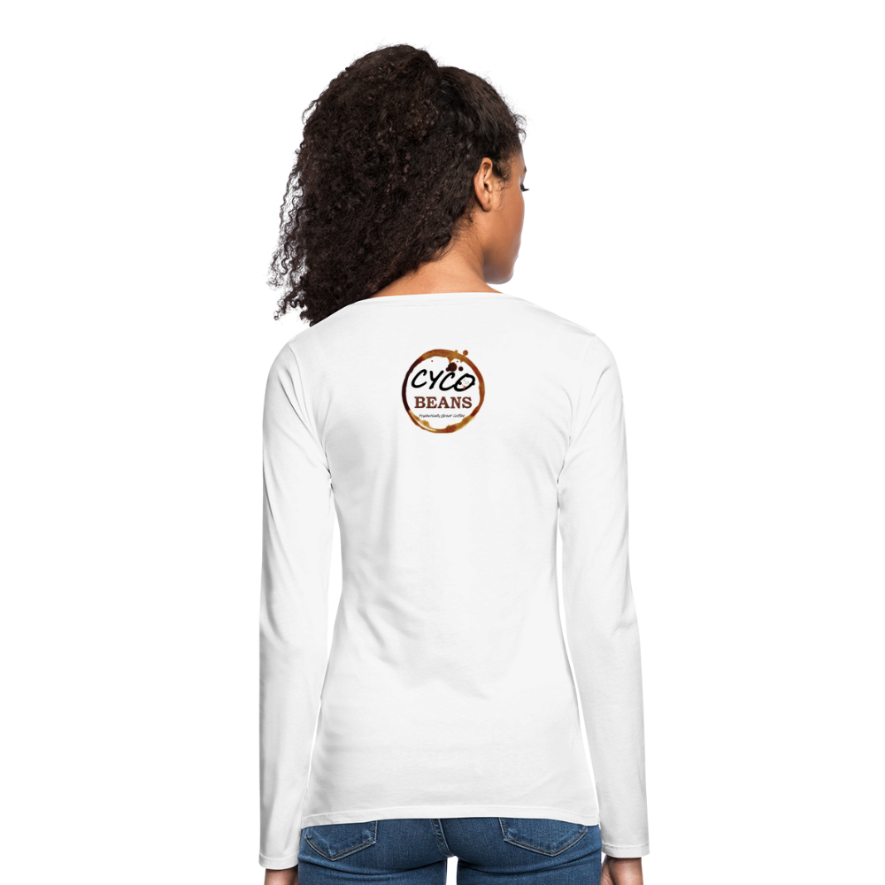 Women's Premium Long Sleeve T-Shirt - white