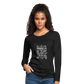 Women's Premium Long Sleeve T-Shirt - black