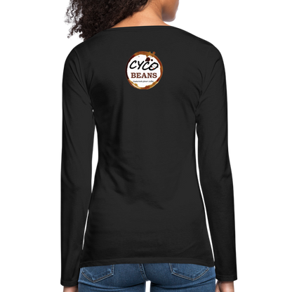 Women's Premium Long Sleeve T-Shirt - black