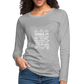 Women's Premium Long Sleeve T-Shirt - heather gray