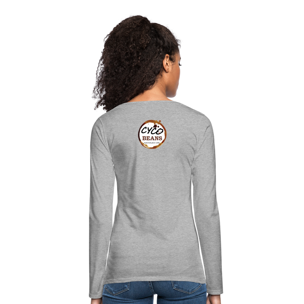 Women's Premium Long Sleeve T-Shirt - heather gray