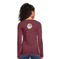 Women's Premium Long Sleeve T-Shirt - heather burgundy