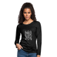 Women's Premium Long Sleeve T-Shirt - charcoal grey