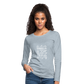 Women's Premium Long Sleeve T-Shirt - heather ice blue