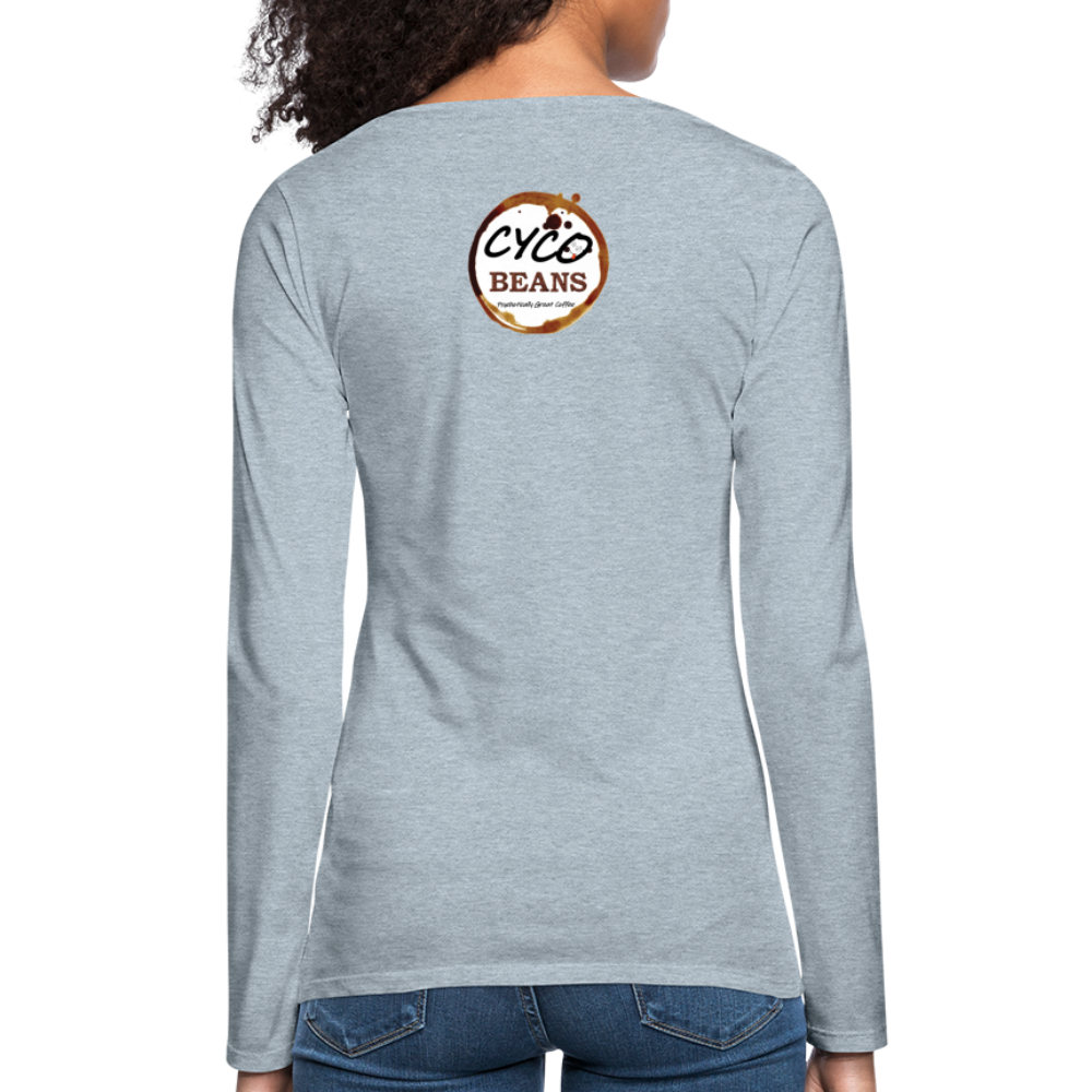Women's Premium Long Sleeve T-Shirt - heather ice blue