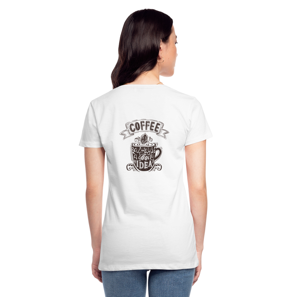 Women’s Premium Organic T-Shirt - white