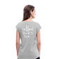 Women's Roll Cuff T-Shirt - heather gray