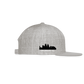 Snapback Baseball Cap - heather gray