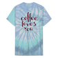 Unisex Tie Dye T-Shirt - blue lagoon