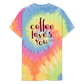 Unisex Tie Dye T-Shirt - rainbow