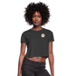 Women's Cropped T-Shirt - deep heather