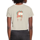 Women's Cropped T-Shirt - dust