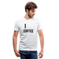 Men's V-Neck T-Shirt - white