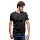 Men's V-Neck T-Shirt - black