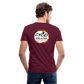 Men's V-Neck T-Shirt - maroon