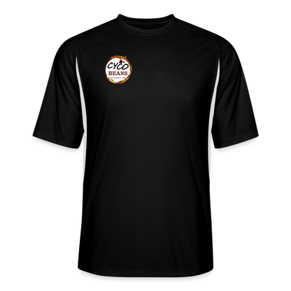 Men’s Cooling Performance Color Blocked Jersey - black/white