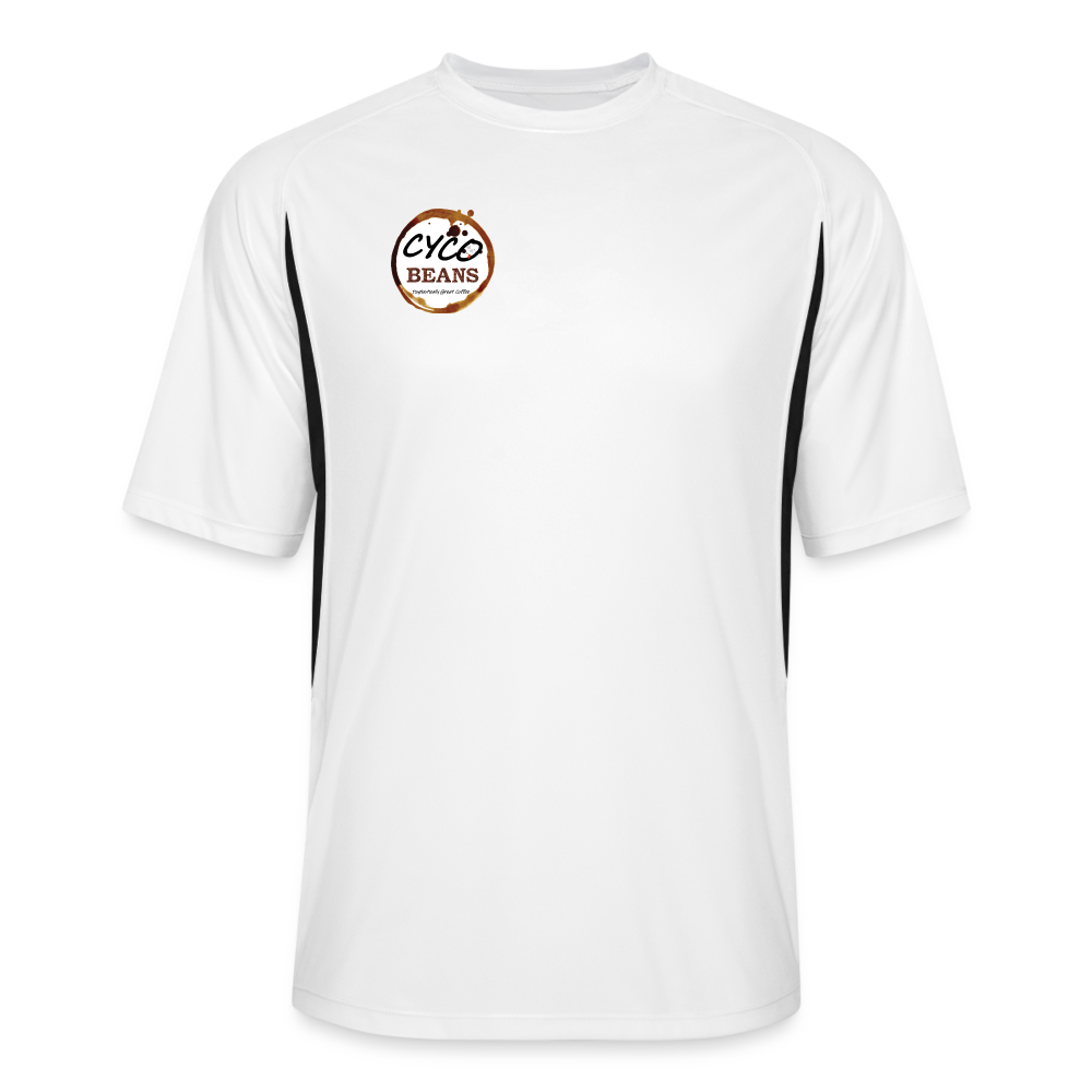 Men’s Cooling Performance Color Blocked Jersey - white/black
