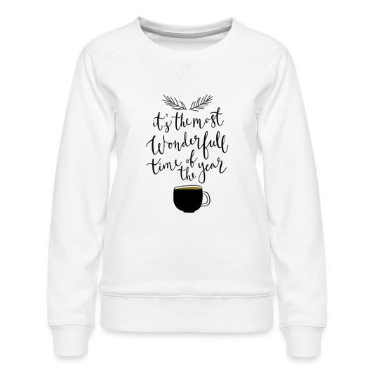 Women’s Premium Sweatshirt - white